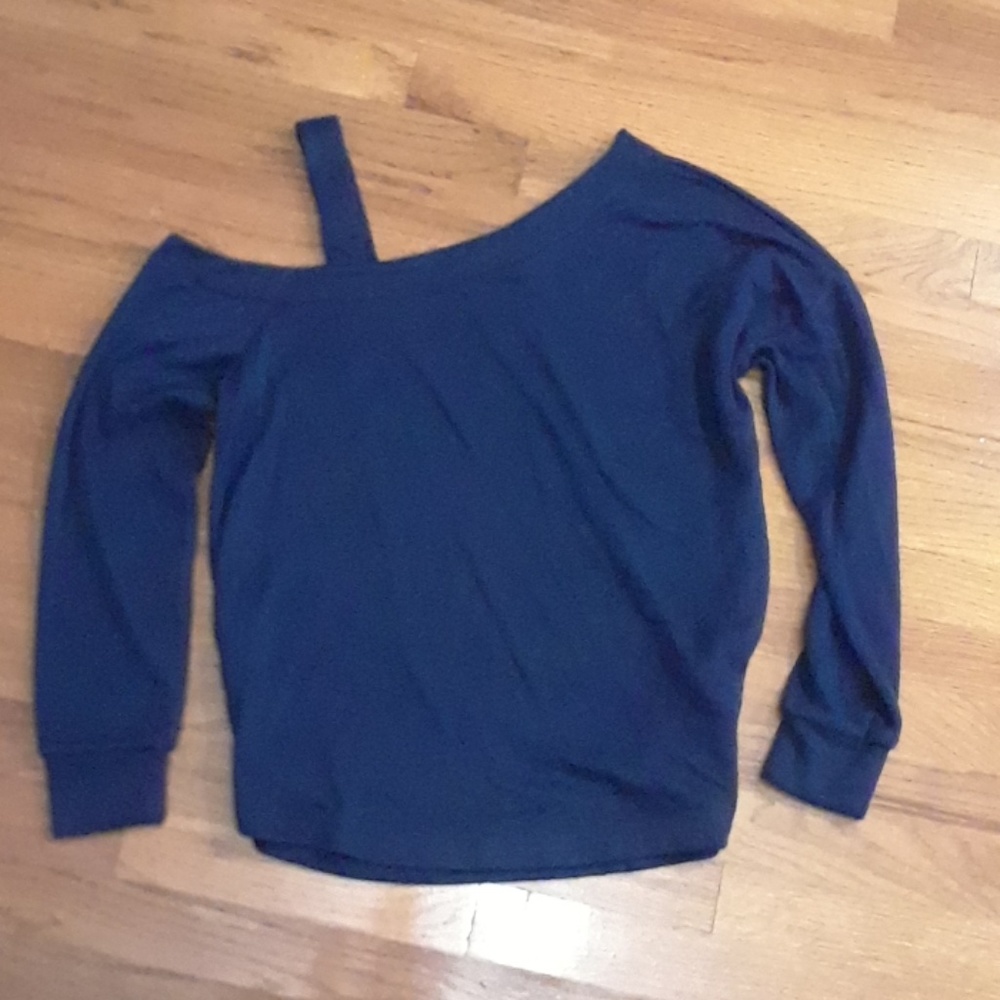 One Strap Shoulder Sweater